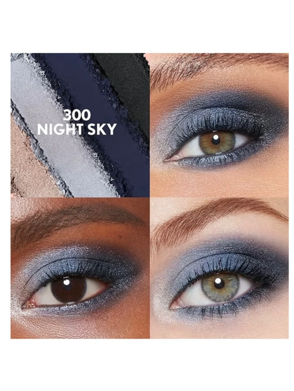 CoverGirl Eye Enhancers 4-Kit Eye Shadow Palette (NWT) (#300 Night Sky)